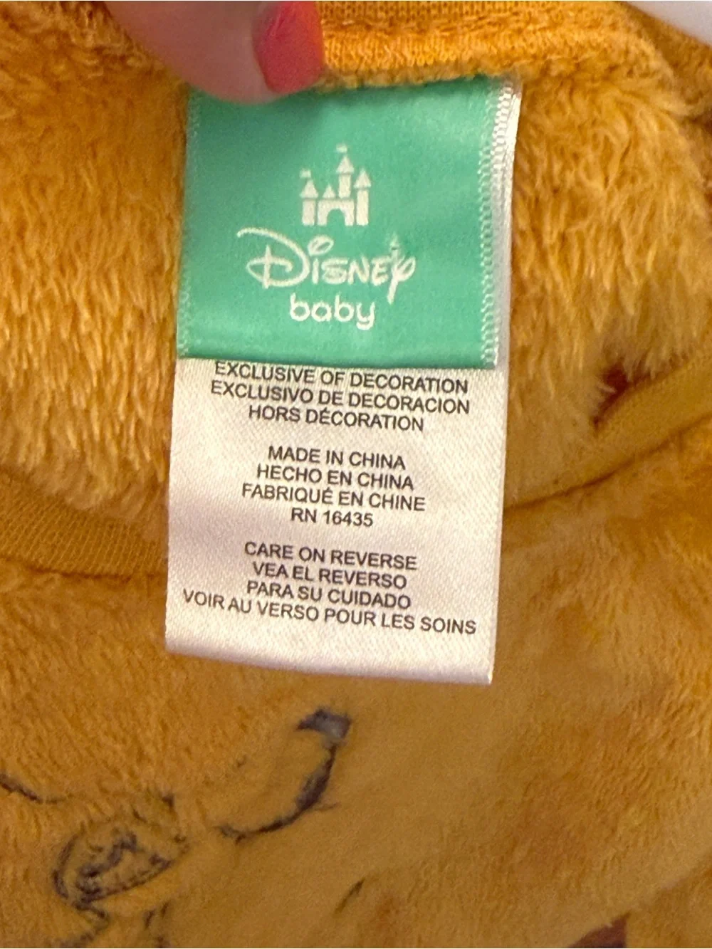 Disney Baby Lion King Simba Fuzzy Sweatshirt & Pants Set - size 24 months